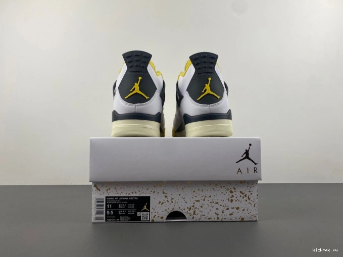 Rep Vivid Sulfur Air Jordan 4 WNNS AQ9129-101 0821